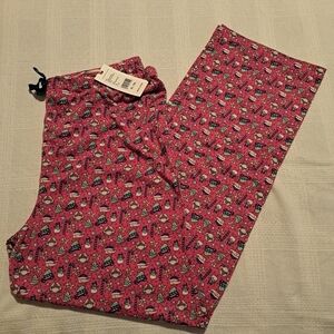 Vineyard Vines girls size XL of 16 holiday designed pajama pants New